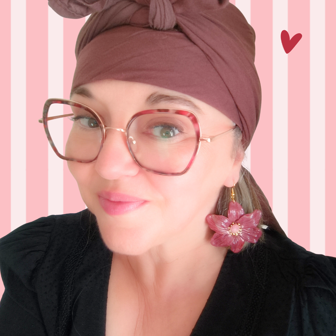 boucles doreilles grosse fleur fimo argile polymere crochet pendantes acier inoxydable or doré bordeaux lie de vin artisanal fait main vendée